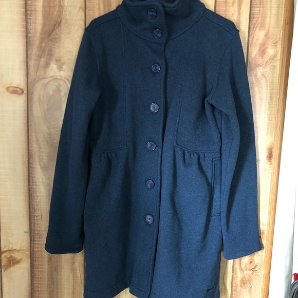 Patagonia Better Sweater Long Fleece Coat Sz L - Picture 4 of 8